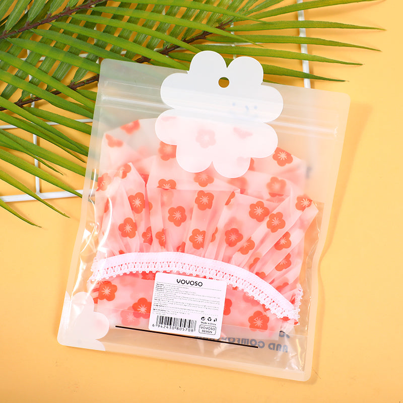 GORRO DE DUCHA CON FLORES