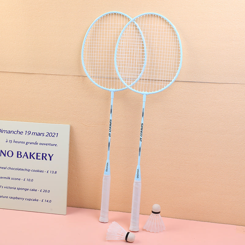 RAQUETA DE BADMINTON PARA ADULTOS - AZUL