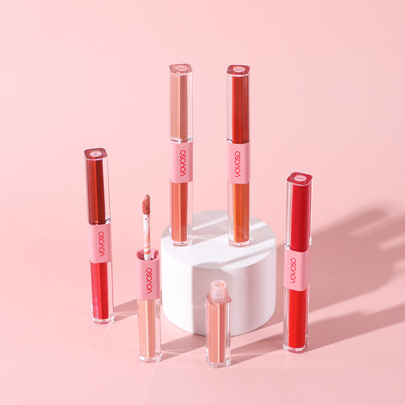 BRILLO DE LABIOS DOS EN UNO #1