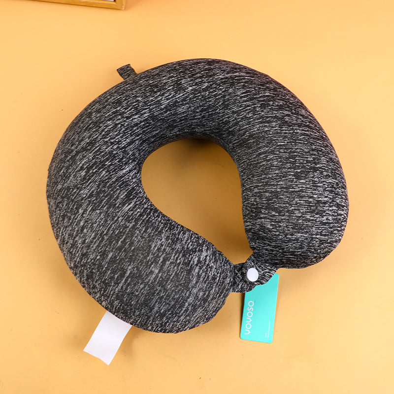 ALMOHADA EN U - GRIS OSCURO