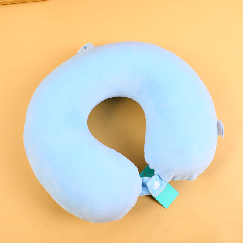 ALMOHADA EN U - AZUL