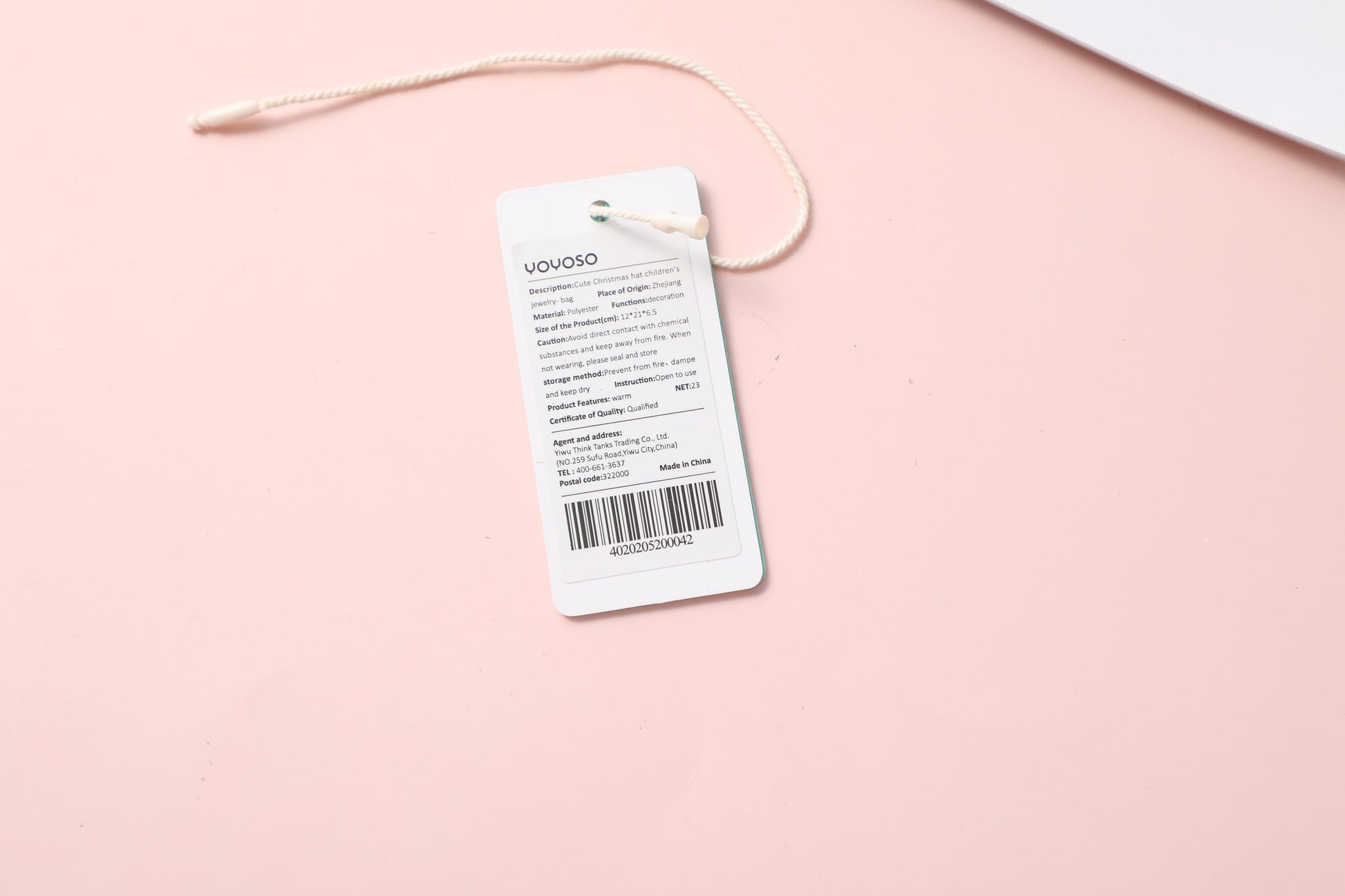 BOLSO NAVIDEÑO PARA NIÑOS