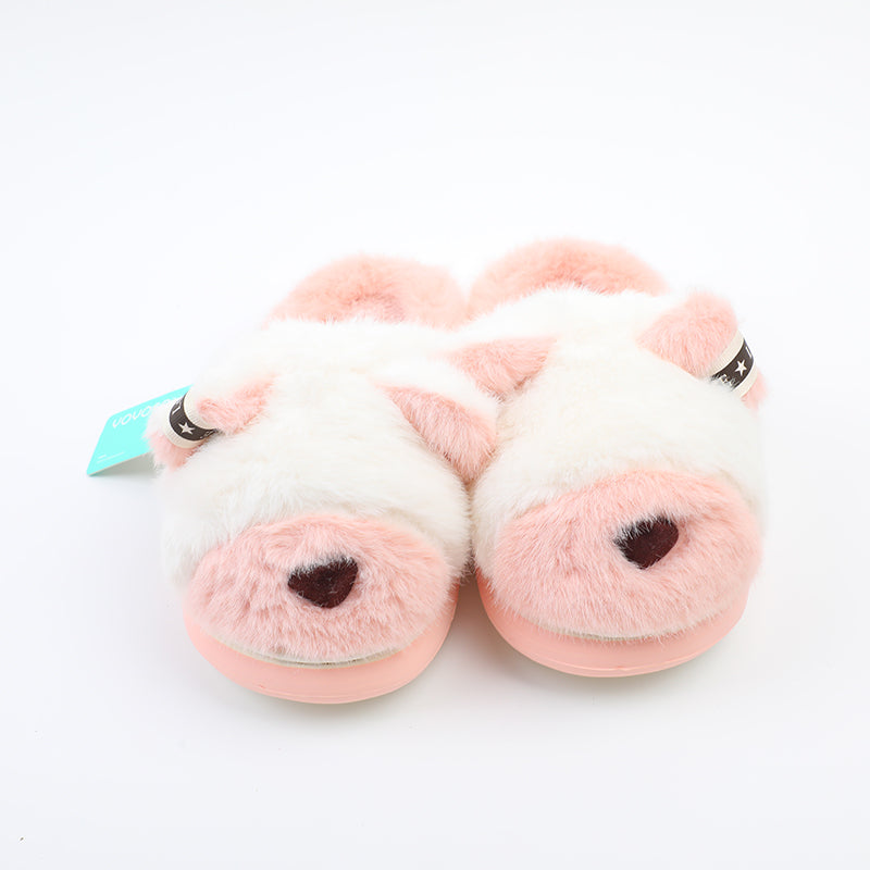 PANTUFLAS PARA NIÑOS - ROSADA - TALLA 34-35