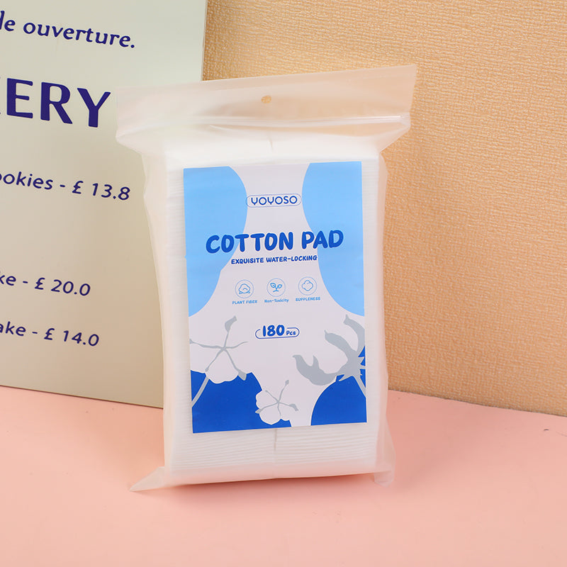 ALMOHADILLAS DE ALGODÓN 180 PCS - AZUL