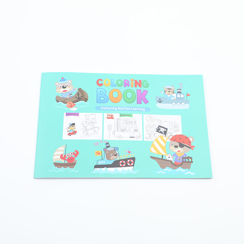 CUADERNO PARA COLOREAR DE ANIMALES A4 - 16 HOJAS