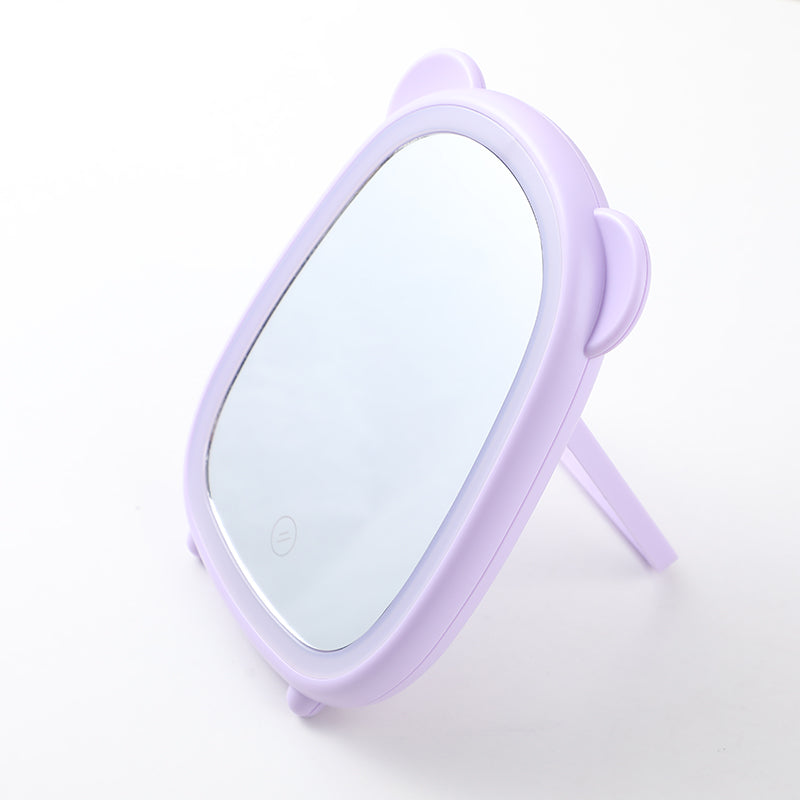 ESPEJO REDONDO DE OSO CON LUZ