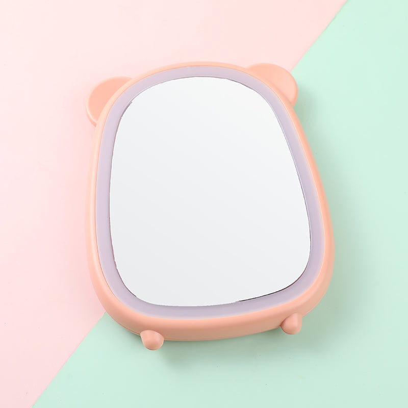 ESPEJO REDONDO DE OSO CON LUZ