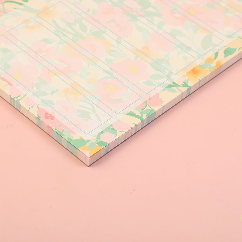 PLANEADOR MENSUAL - FLORES A3 - 80 HOJAS