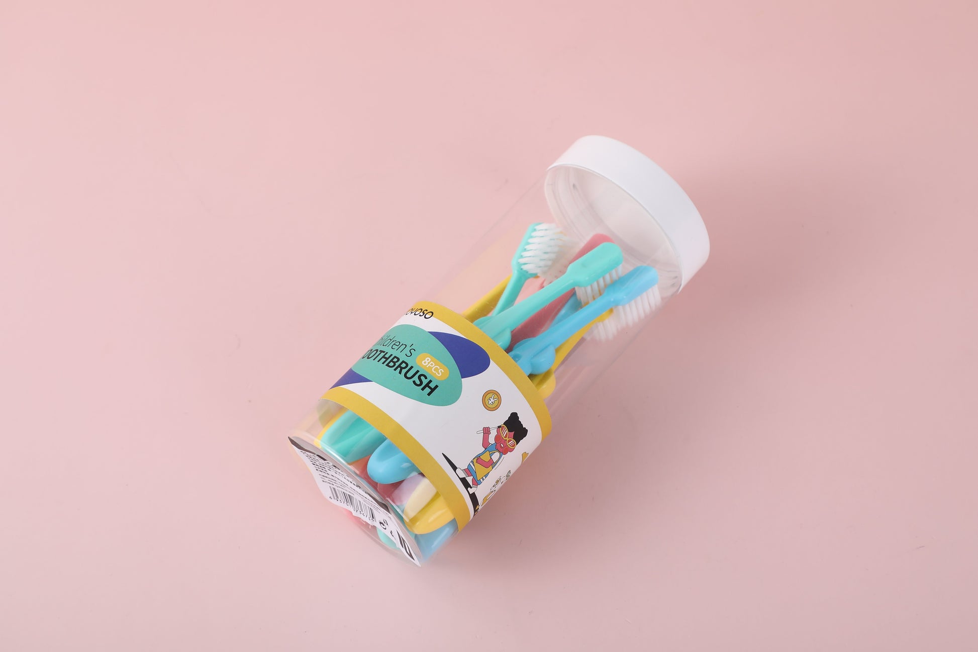 SET DE CEPILLO DE DIENTES PARA NIÑOS - 8 UNIDADES