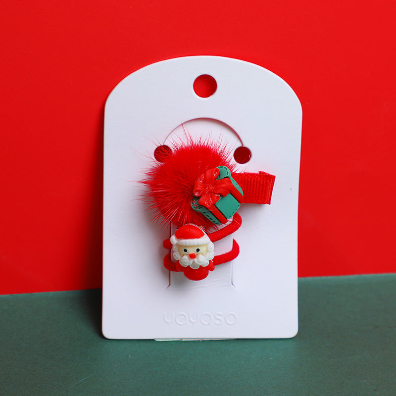 ACCESORIOS PARA EL CABELLO NAVIDEÑOS - DISEÑO 5