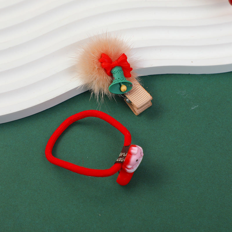 ACCESORIOS PARA EL CABELLO NAVIDEÑOS - DISEÑO 4