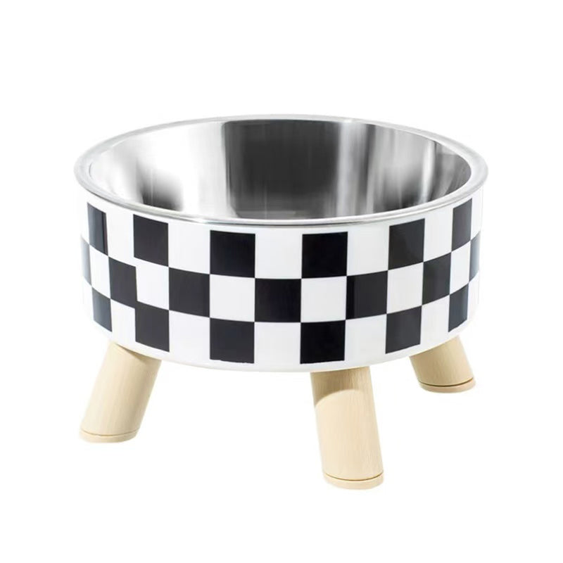 PLATO PARA MASCOTAS DE ACERO INOXIDABLE - CUADROS