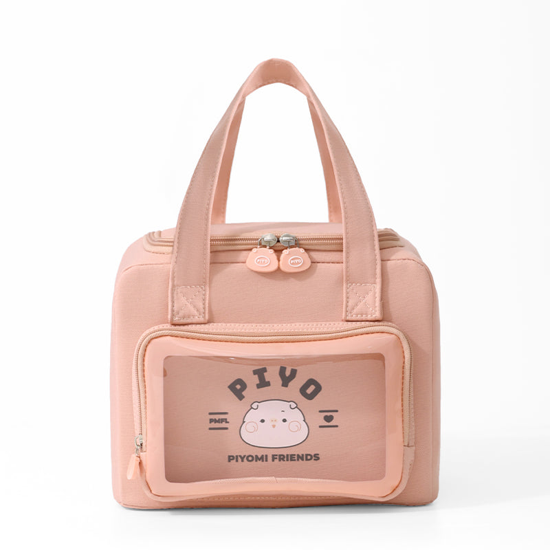 LONCHERA CUADRADA - ROSADA