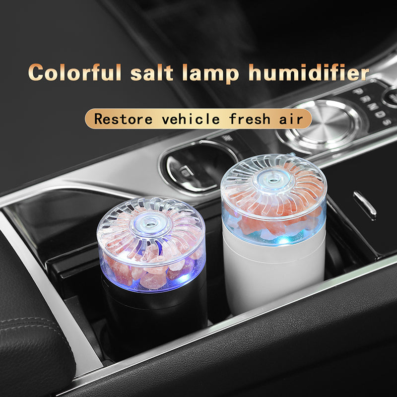 HUMIDIFICADOR CON LAMPARA - BLANCO