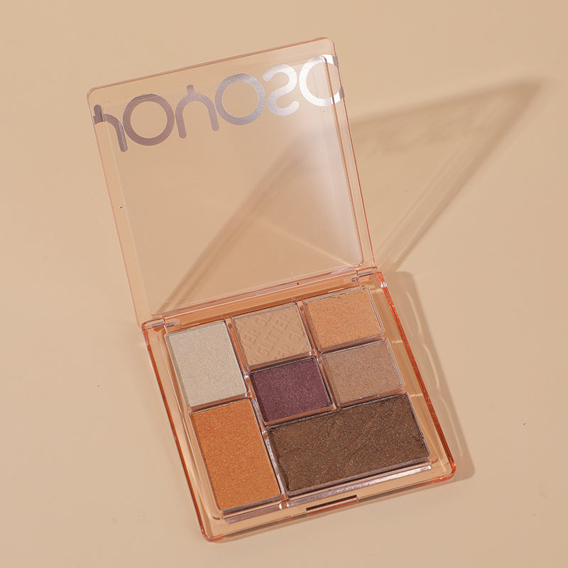 PALETA DE SOMBRA 7 COLORES - OLIVA