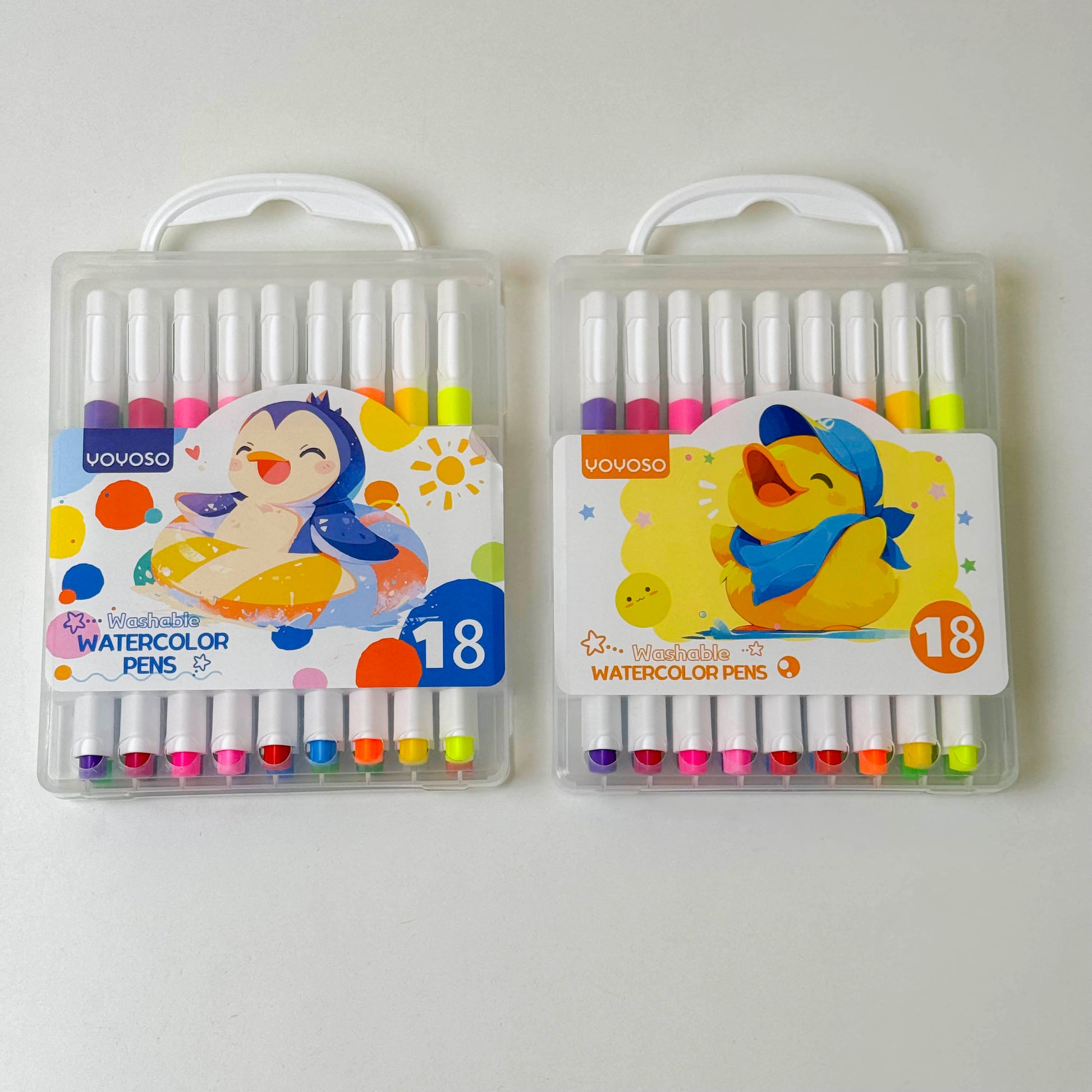 MARCADORES TRIANGULARES DELGADOS -18UND