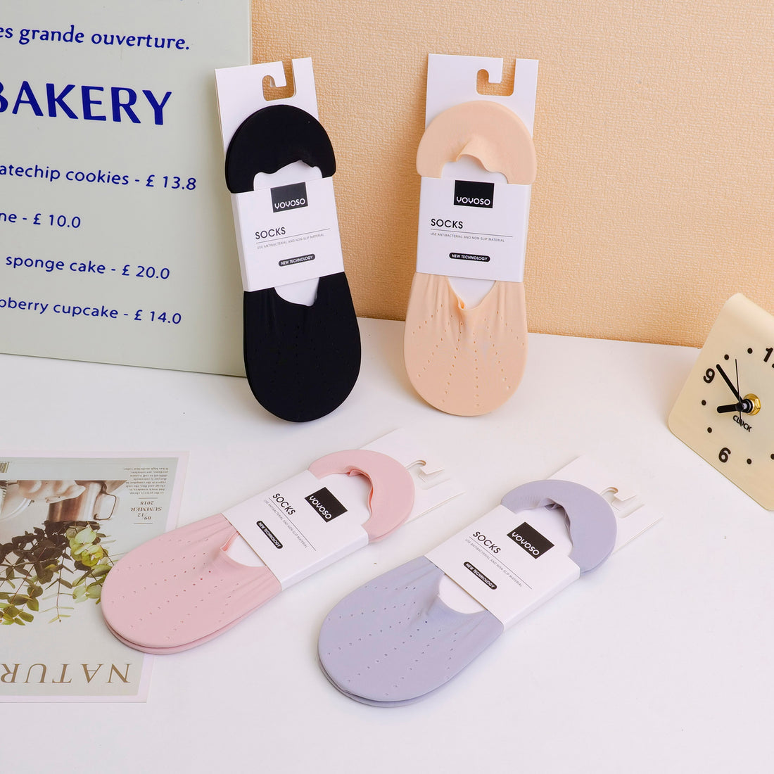 MEDIAS INVISIBLES PARA MUJER - 2 UND