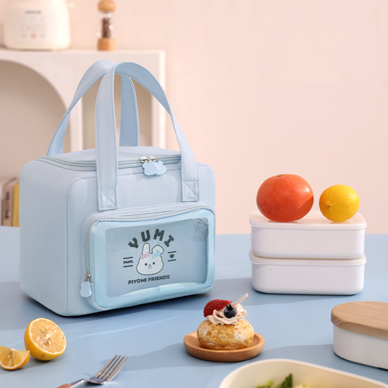 LONCHERA CUADRADA - AZUL