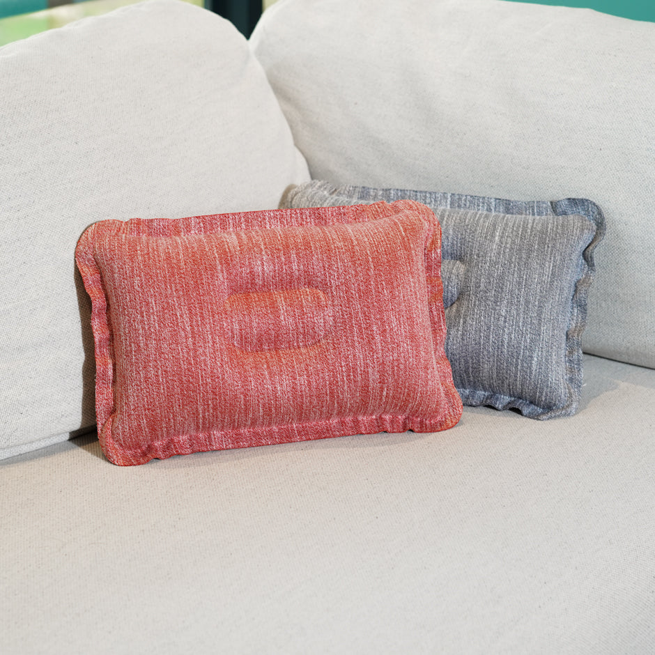 Cojín Inflable para la Cintura Soporte Lumbar Portátil Rosa Yoyoso