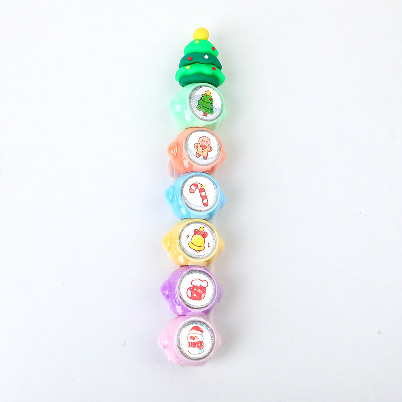 RESALTADORES NAVIDEÑOS X 6 COLORES