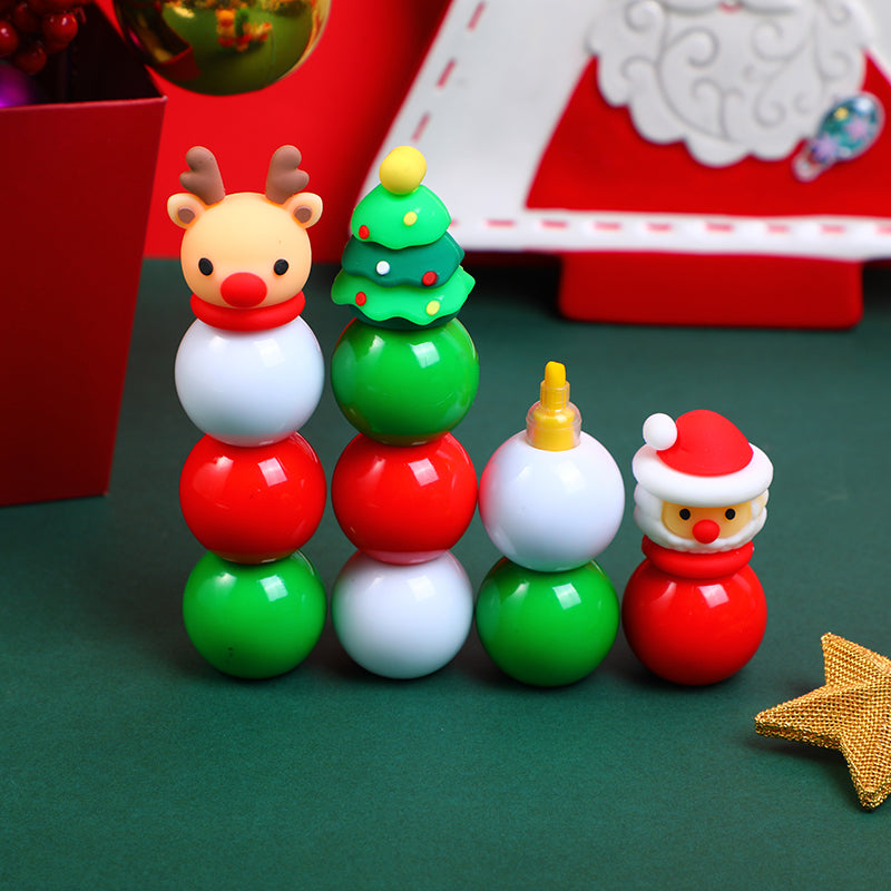 RESALTADORES NAVIDEÑOS X 3 COLORES