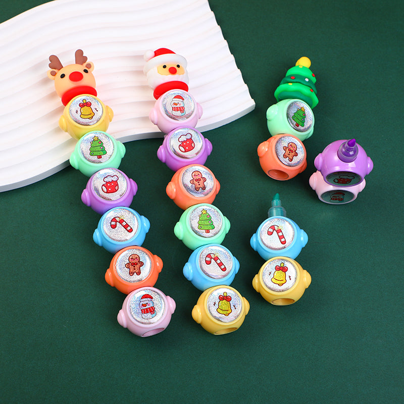 RESALTADORES NAVIDEÑOS X 6 COLORES