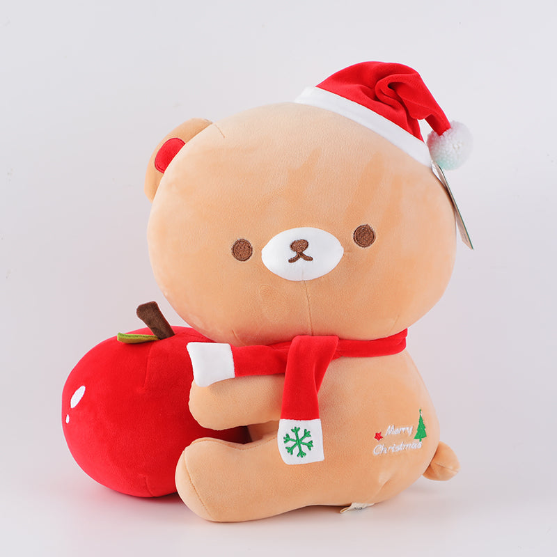 PELUCHE - OSO NAVIDEÑO - 35CM