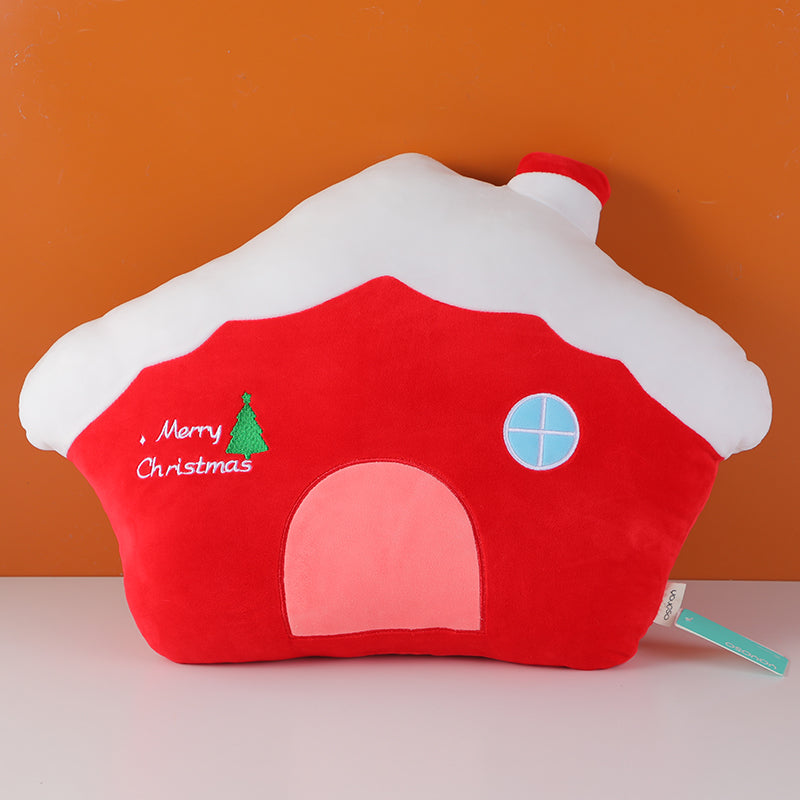 COJIN - CASA NAVIDEÑA - 40 CM