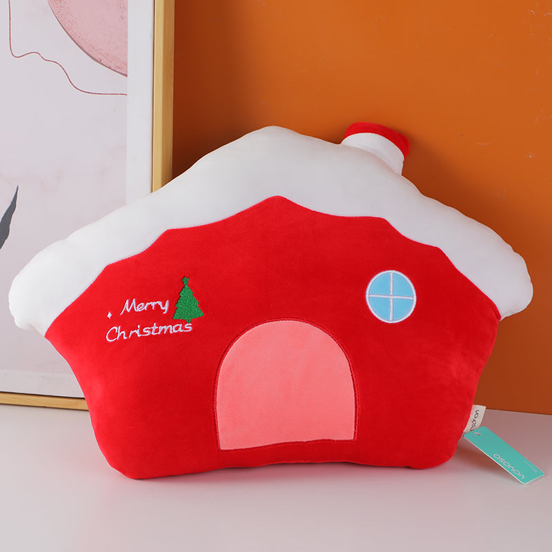 COJIN - CASA NAVIDEÑA - 40 CM