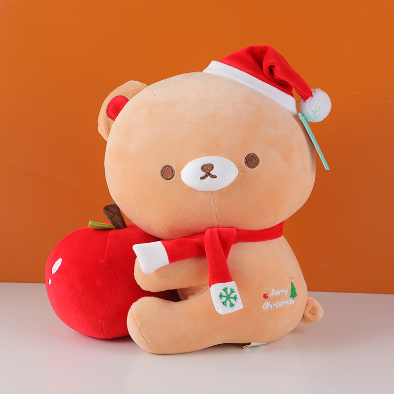 PELUCHE - OSO NAVIDEÑO - 35CM