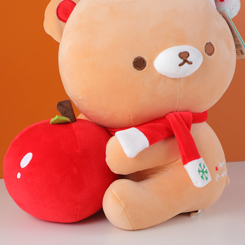 PELUCHE - OSO NAVIDEÑO - 35CM