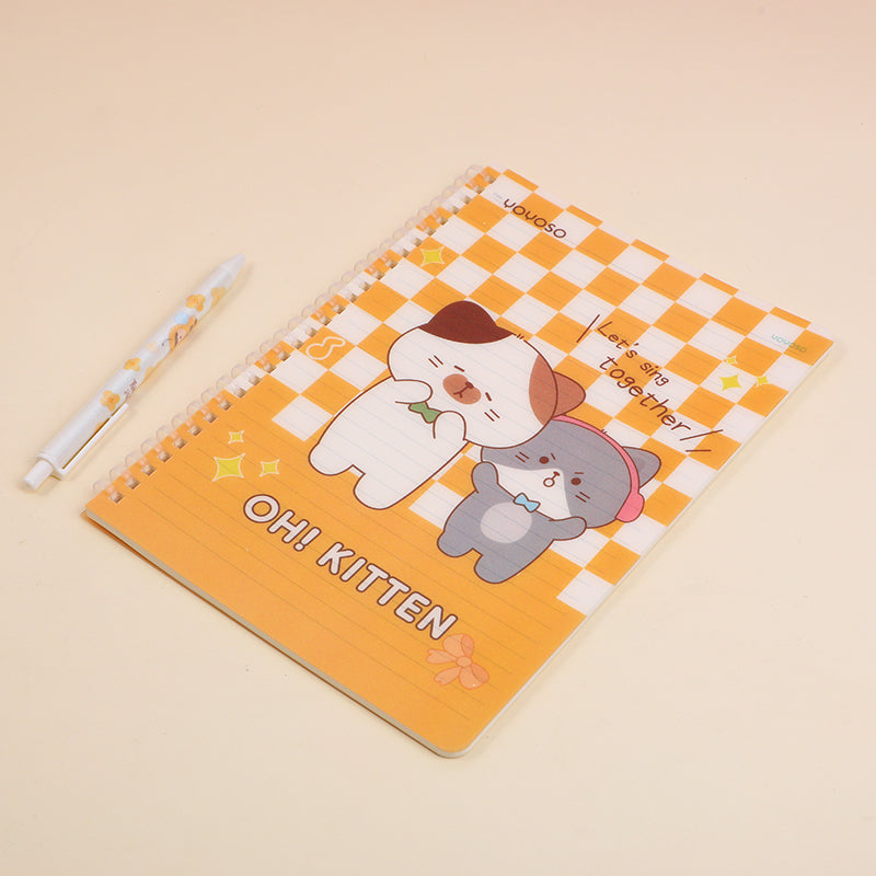 CUADERNO B5 - GATO - LINEAS HORIZONTALES