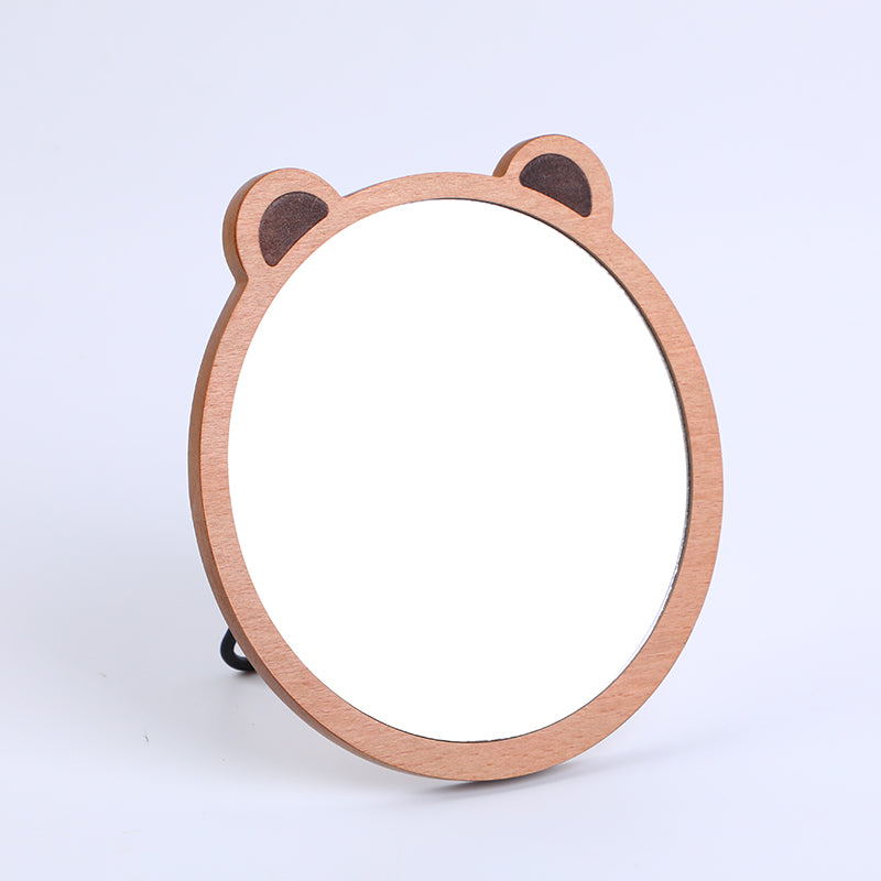 ESPEJO DE MADERA - OSO