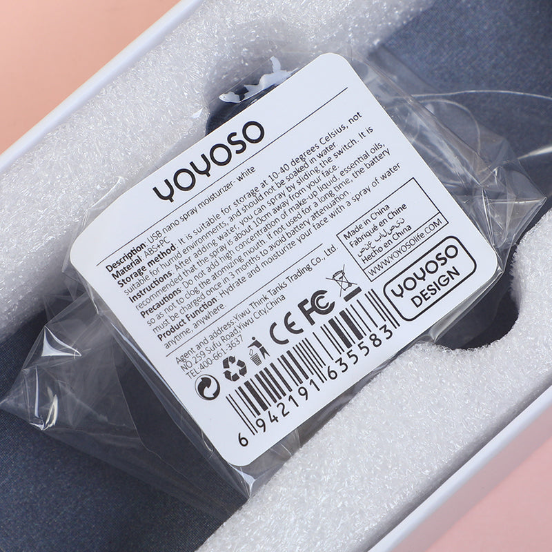 Humidificador Spray Blanco