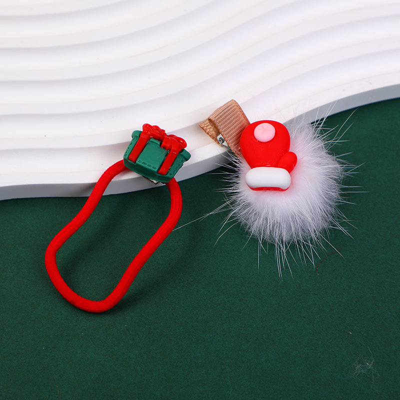 ACCESORIOS PARA EL CABELLO NAVIDEÑOS - DISEÑO 3