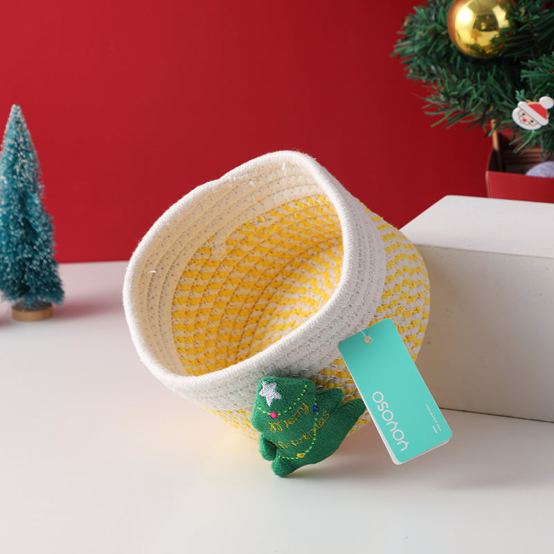 CANASTA ORGANIZADORA PEQUEÑA - NAVIDEÑA