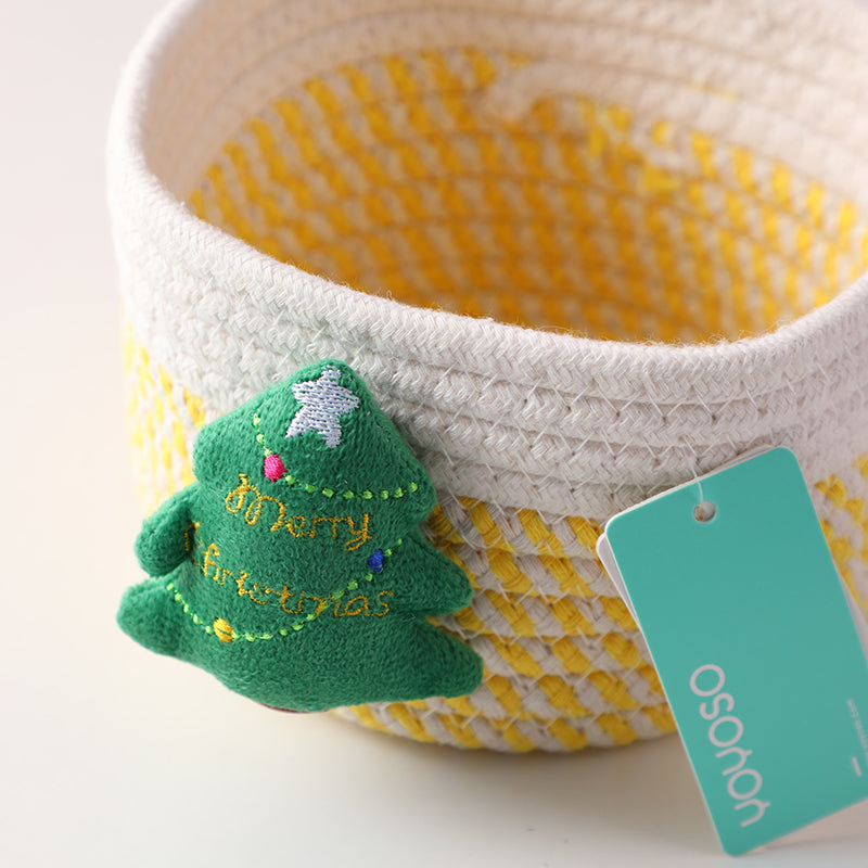 CANASTA ORGANIZADORA PEQUEÑA - NAVIDEÑA