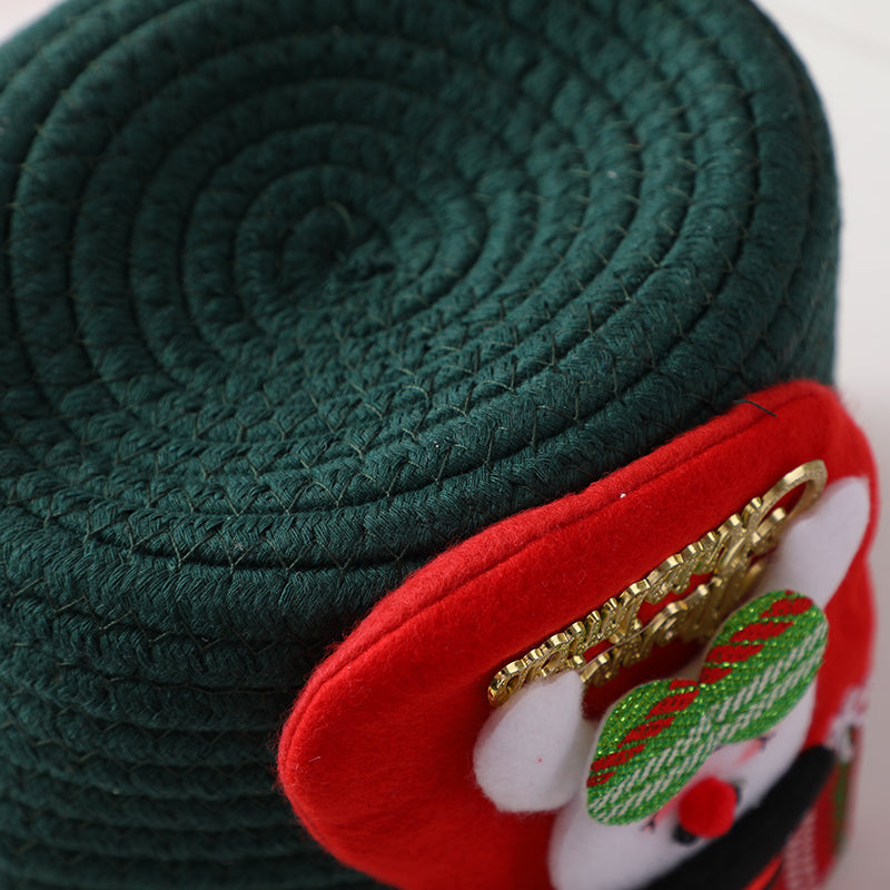 CANASTA ORGANIZADORA - BOTA NAVIDEÑA