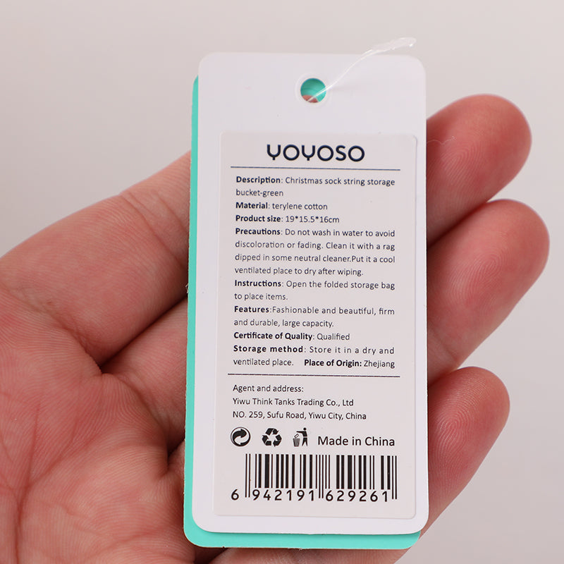 CANASTA ORGANIZADORA - BOTA NAVIDEÑA