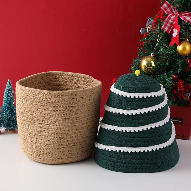 CANASTA ORGANIZADORA - ARBOL NAVIDEÑO