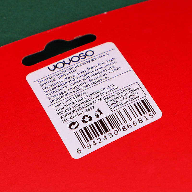 GAFAS NAVIDEÑAS DE RENO - DISEÑO 2