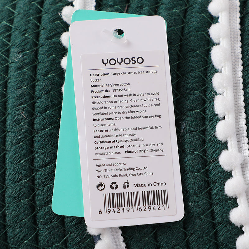 CANASTA ORGANIZADORA - ARBOL NAVIDEÑO