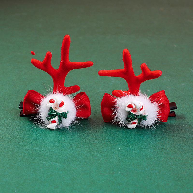 ACCESORIOS PARA EL CABELLO NAVIDEÑOS DE RENO - DISEÑO 3