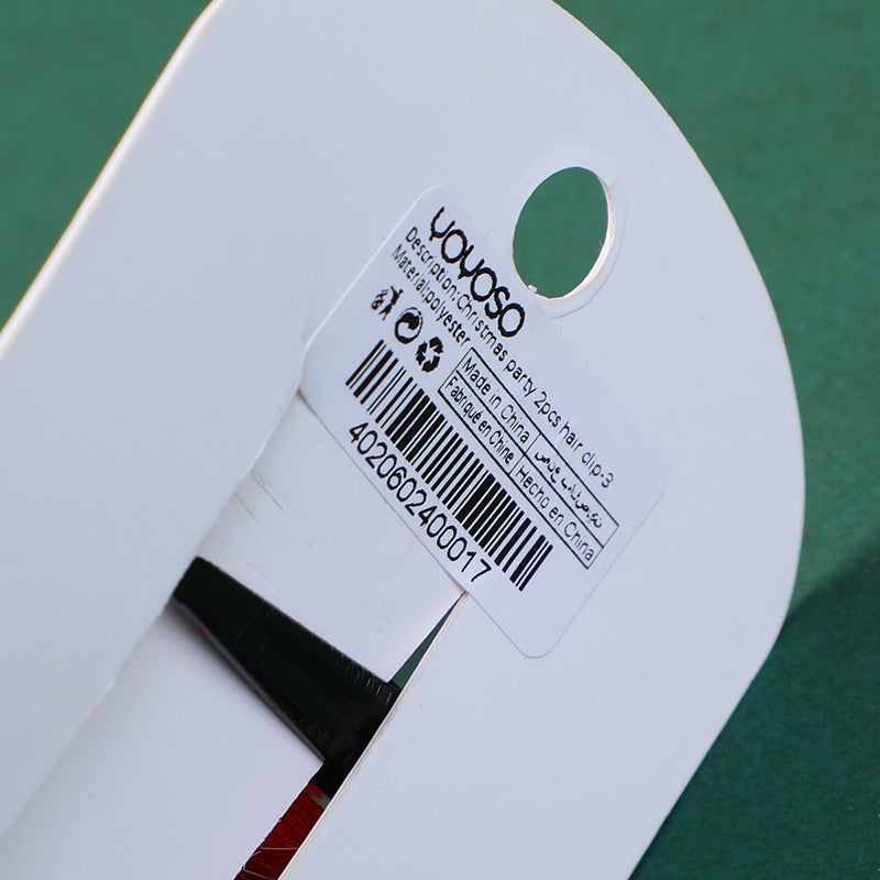 ACCESORIOS PARA EL CABELLO NAVIDEÑOS DE RENO - DISEÑO 3