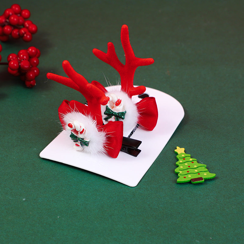 ACCESORIOS PARA EL CABELLO NAVIDEÑOS DE RENO - DISEÑO 3