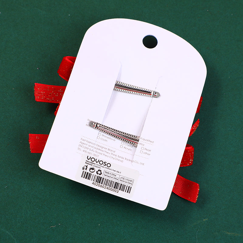 ACCESORIOS PARA EL CABELLO NAVIDEÑOS - DISEÑO 2