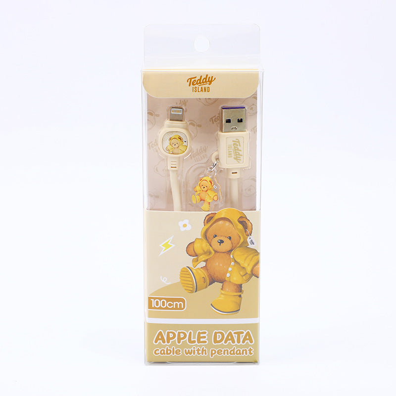 CABLE DE DATOS - APPLE - TEDDY ISLAND
