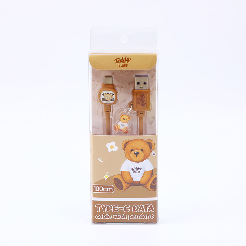CABLE DE DATOS - TIPO C - TEDDY ISLAND