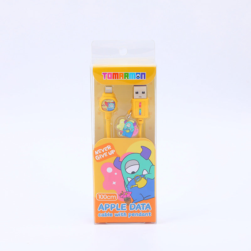 CABLE DE DATOS PARA APPLE -AMARILLO