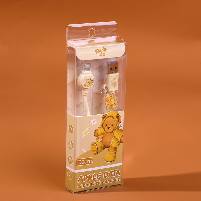 CABLE DE DATOS - APPLE - TEDDY ISLAND